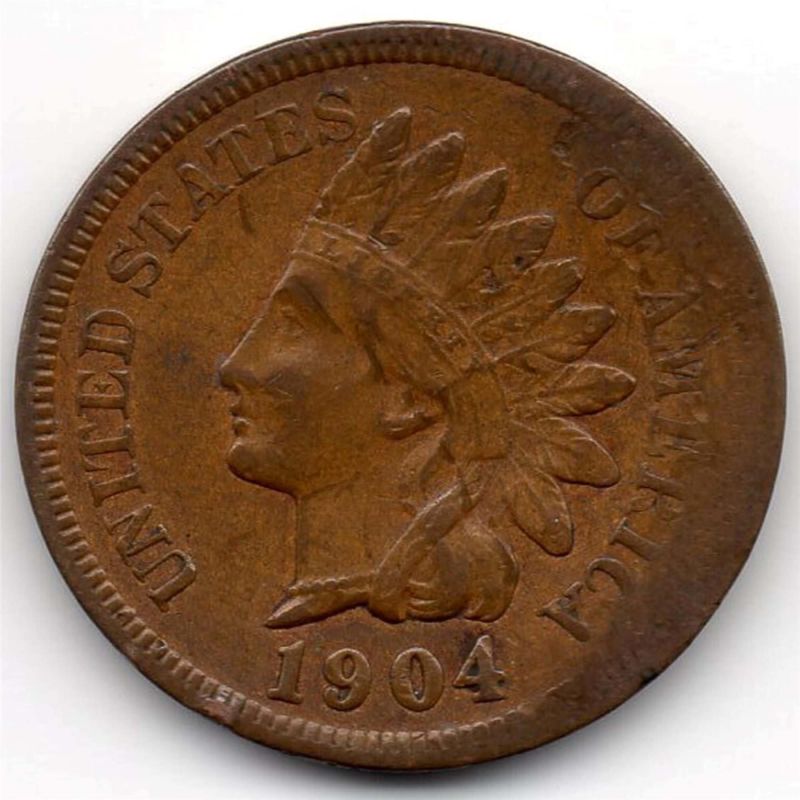 1904-Indian-Head-Cent---Error-Coin-Or-Post-Mint-Damage?